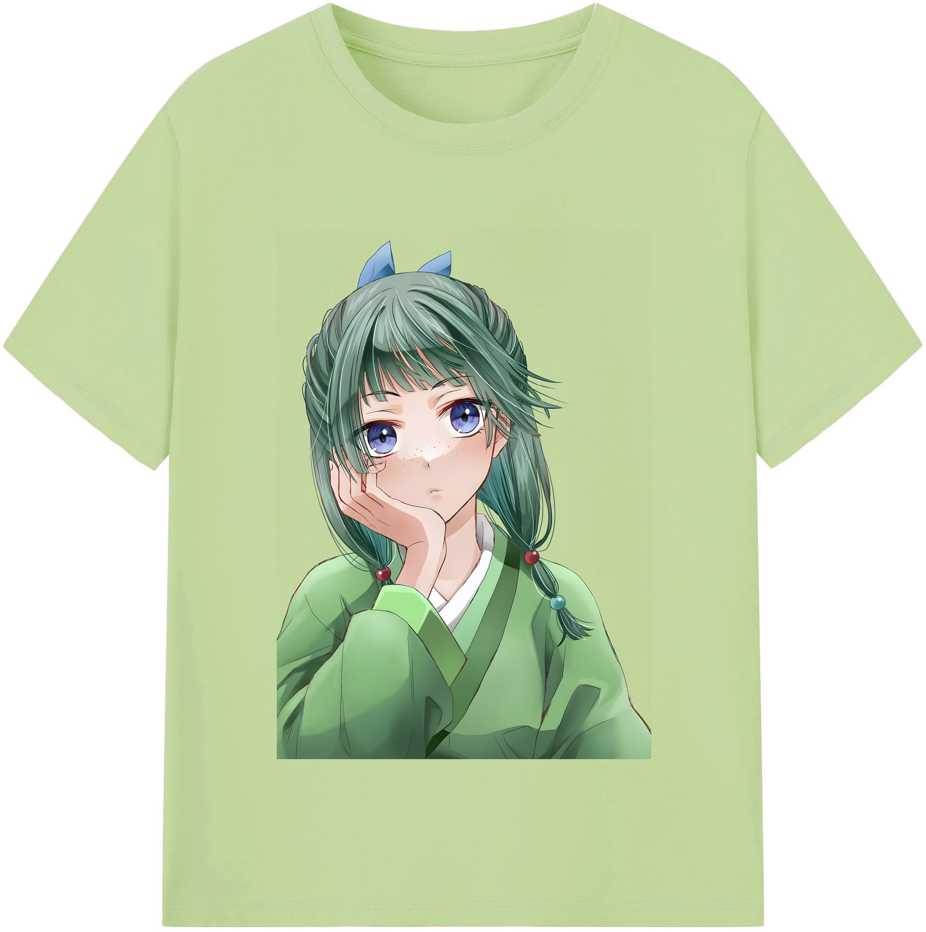 （画像用） 薬屋のひとりごと The Apothecary Diaries 綿100％半袖Tシャツ（フロントプリント）